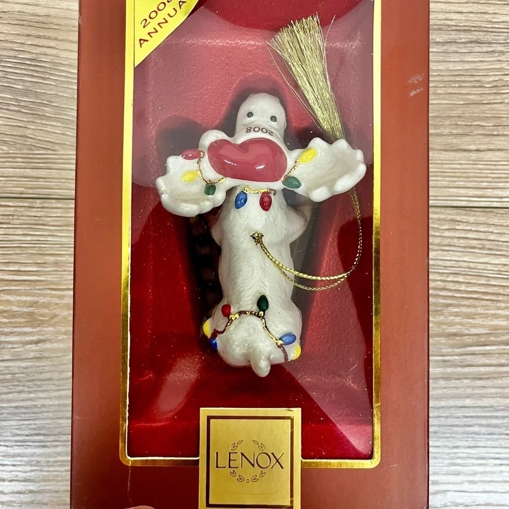 Lenox Marcel Moose Moosey Mishap 2008 Annual Christmas Ornament Skiing